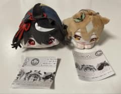 ウマ娘ぬいぐるみ はぐキャラサトノダイヤモンド&ぽてころキタサン