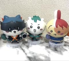 僕のヒーローアカデミア×ちいかわ　フィギュア　ハチワレ　うさぎ　緑谷　爆豪　轟