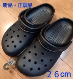 新品 クロックス ２６センチ 黒 クラシック crocsのサムネイル