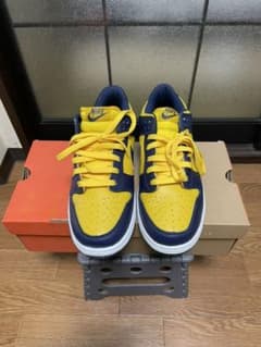 NIKE ナイキ ダンク ロー 黄紺のサムネイル
