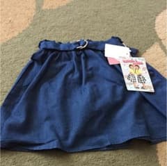 新品★デニムスカート しまむら 110cmのサムネイル