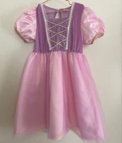 【子供服】美品　ラプンツェル風ドレス 7Y（120〜130cm）のサムネイル