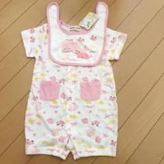 【新品・未使用】ロンパース 80 スタイ セットのサムネイル