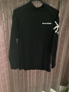SLQ SURF メンズ 長袖 ラッシュガード ブラック　Oのサムネイル