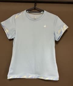 le coq sportif テニスウェア Tシャツ ライトブルーのサムネイル