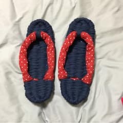 布ぞうり 室内用スリッパ  〜24.5cmのサムネイル