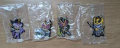 仮面ライダーシリーズ レジェンドライダー カプセルラバーマスコット　4種セットのサムネイル