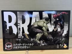 Happyくじ スパイダーマン・ハルク ジオラマスタチュー ラストワン賞のサムネイル