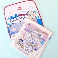 ちいかわ 一番くじ なんかほっこりちいかわの湯 H賞 タオル&巾着 2点