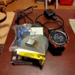 ほぼ未使用 PRO TREK WSD-F20 スマートウォッチ予備バッテリー付き 