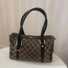 GUCCI グッチ アビー ハンドバッグ GGキャンバス トーのサムネイル