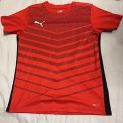 PUMA サッカー プラクティスシャツ レッド 160cmのサムネイル
