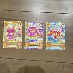 アイカツカード ファイヤーワークスコーデ 3枚セットのサムネイル