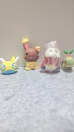 ポケットモンスターフィギュア　ノコッチ　ナエトル　ミミロル　ホゲータのサムネイル