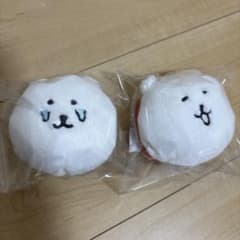 ナガノのクマ　くじ　E賞　おかおマスコットバッジ　2点セットのサムネイル