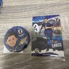 サッカー日本代表 谷口彰悟 缶バッジ カード セットのサムネイル