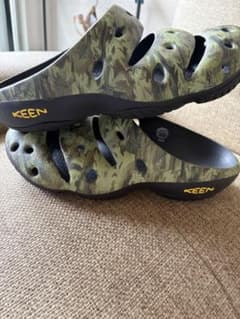 限定カラー！希少サイズ！KEEN ヨギ クロッグサンダル カモフラ柄 29cm