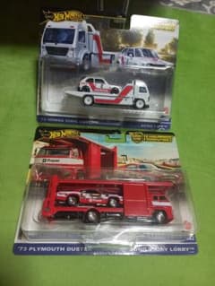 Hot Wheelsトランスポート　 ホンダシビック　プリマスダスター　セットのサムネイル