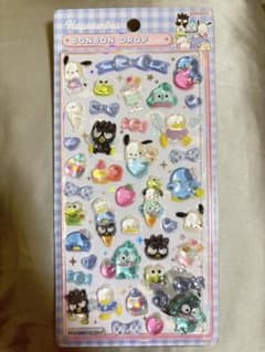 ［正規品］ボンボンドロップシール 　サンリオ　はぴだんぶい　新品・未使用のサムネイル
