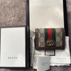GUCCI 구찌 오피디아 카드 케이스 접이식 지갑
