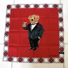 【新品未使用】ポロ　ラルフローレン　ベア　ハンカチのサムネイル