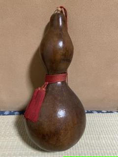ひょうたん　瓢箪　大瓢　無病息災　置物　縁起物 ひょうたん 瓢箪 特大 大瓢 無病息災 置物 縁起物 - メルカリ