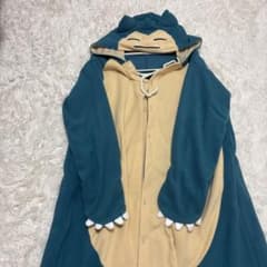 大人 任天堂 ポケモン カビゴン 着ぐるみ コスプレ　ルームウェアのサムネイル