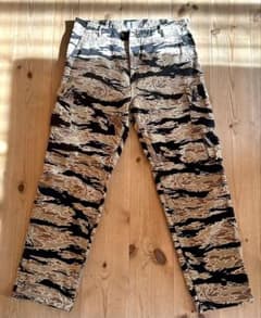 美品 THE REAL McCOY'S タイガーカモ カーゴパンツ M - メルカリ