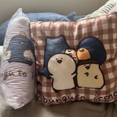 お文具といっしょぷっくりクッション　全2種類
