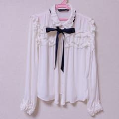 ZARA♡フリルリボンブラウス♡瀬戸康史♡海月姫のサムネイル