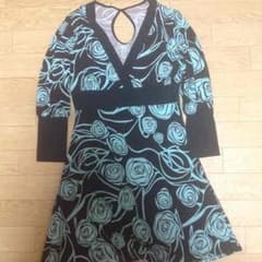 花柄 ミニワンピのサムネイル