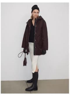 2023AW✨セオリー Aero Nylon ST Parka P ブラック　S AERO NYLON ST PARKA P Theory Luxe 2023 - メルカリ