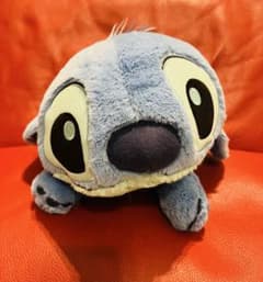 ディズニー スティッチ　寝そべり なでなでしてね 超BIG ぬいぐるみ