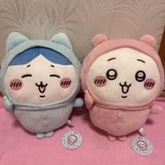 ちいかわ パジャマパーティーズ Big ぬいぐるみ 2種セットのサムネイル