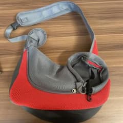 小型犬用のペットスリング メッシュジッパーのサムネイル