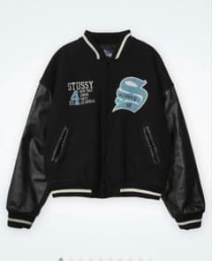 OLD STUSSY Big4 スタジャン - メルカリ