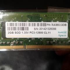 ノートパソコン用 メモリー 2GBのサムネイル