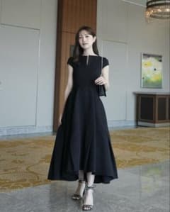 【新品】L'AUBE BLANC Keyneck Jacquard Dressのサムネイル