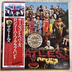 LP 帯付 ビートルズ サージェントペパーズロンリーハーツクラブバンド