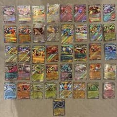 ポケモンカードゲーム ex RR 41枚　まとめ売りのサムネイル