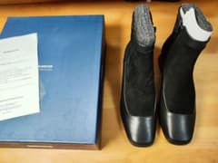【スノーソール】メタルヒールショートブーツのサムネイル