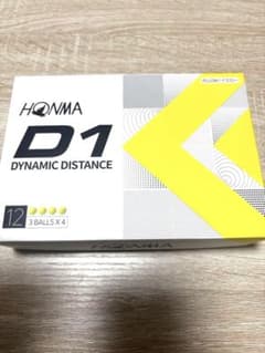 HONMA D1 ゴルフボール イエロー 1ダースのサムネイル