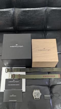ハミルトン　カーキフィールドメカ38mm ミリタリーのサムネイル