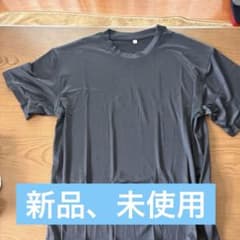 6月4日削除、ひんやり接触冷感 ルームウェア上下　 L ブラック×グレーメンズのサムネイル