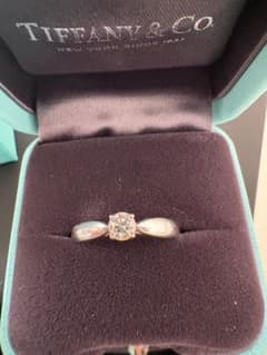 ティファニー Pt950 ハーモニーリング 0.21ct 9号 私的刻印あり - メルカリ