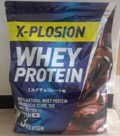 X-PLOSION ホエイプロテイン ミルクチョコレート味 3kgのサムネイル
