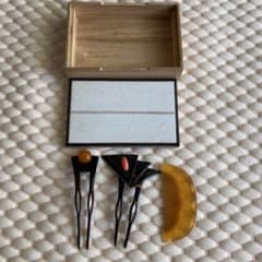 本鼈甲　べっ甲　簪　櫛のサムネイル
