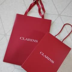 新品未使用　クラランス　２点セット ショッパー CLARINS 紙袋