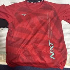 MIZUNO NEXT Tシャツ レッド スポーツウェアのサムネイル