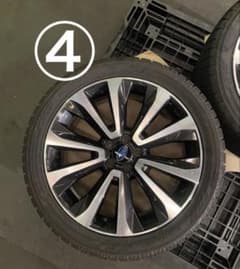 送料込国産スタッドレスSJフォレスター純正アルミ225/45R18-7JSTI③ 送料込国産スタッドレスSJフォレスター純正アルミ225/45R18-7JSTI④